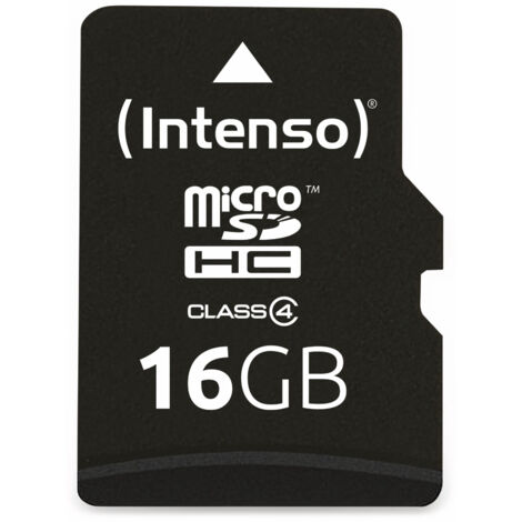 INTENSO MicroSDHC Card 16 GB