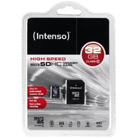 INTENSO MicroSDHC Card 3413480, 32 GB