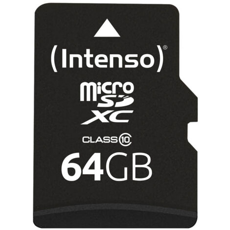 INTENSO MicroSDXC Card 3413490, 64 Go