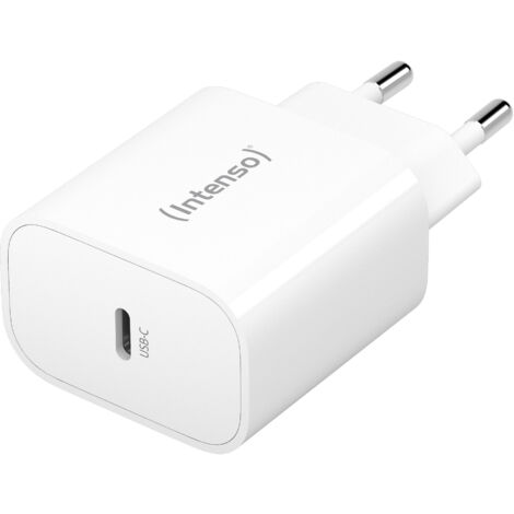 Intenso POWER ADAPTER USB-C/7802012 Universal Blanco Corriente alterna Carga rápida Interior