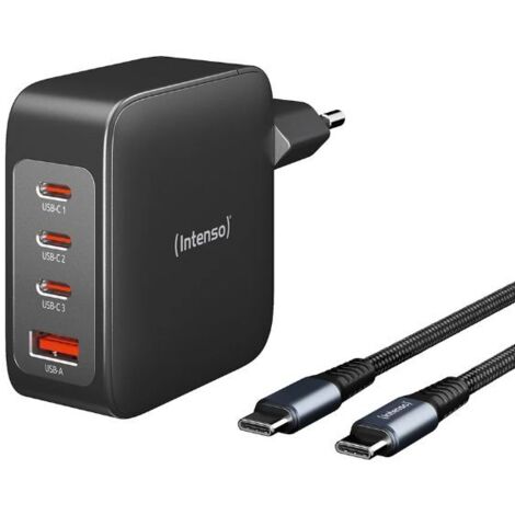 Intenso Power Adapter W140 SET 2x USB-C 1x USB-A incl. Cable