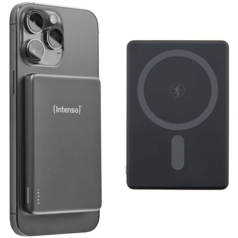Intenso Powerbank MW5000 MagSafe Gris