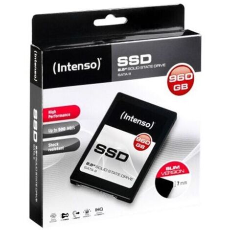 INTENSO SSD High Performance 3813450, SATA III, 960 Go