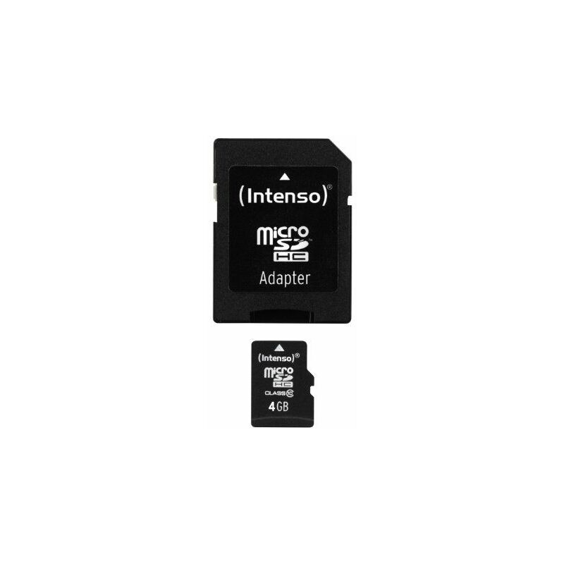 

4GB MicroSDHC 4GB MicroSDHC Class 10 memoria flash - Intenso