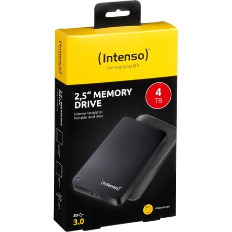 INTENSO USB 3.0 HDD Memory Drive, 4 To, 6,35 cm (2,5")