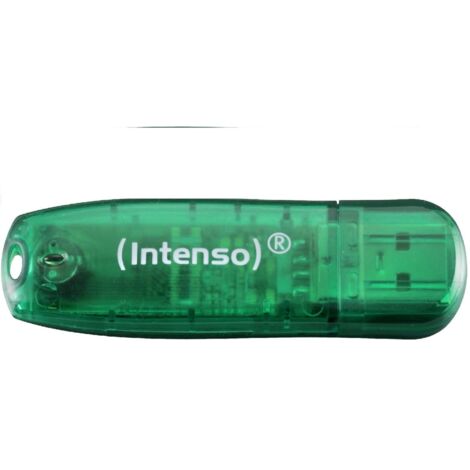 INTENSO USB-Stick Rainbow Line 3502491 USB 2.0 128GB rot/transparent