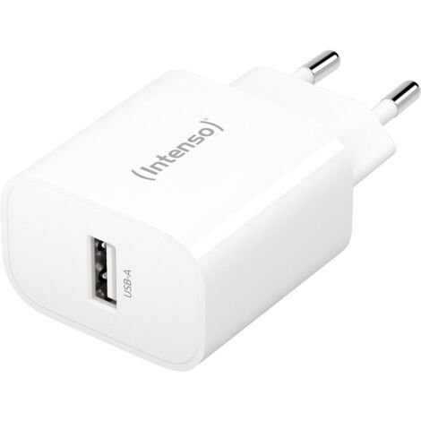 Intenso W5A Chargeur USB 5 W 1x USB-A blanc intérieure Q254453