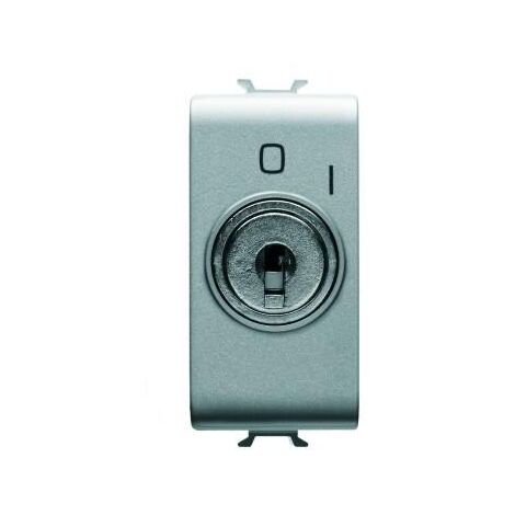 INTER. 1M 2P 10AX+CLÉ TITANE GEWISS GW14006