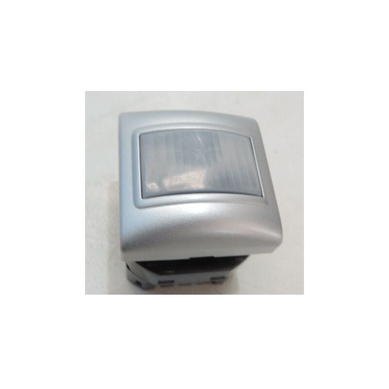 Legrand - Inter auto alu 2 modules avec neutre 3 fils pour commande éclairage 1000W max format 45mm Prog Mosaic 079251