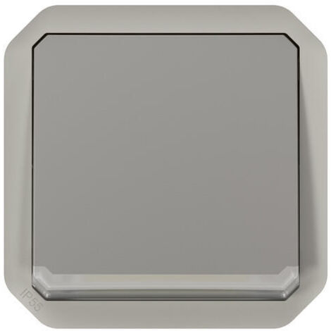 INTER BIPOLAIRE GRIS COMPO INTERRUPTEUR BIPOLAIRE PLEXO COMPOSABLE GRIS LEGRAND 069530L