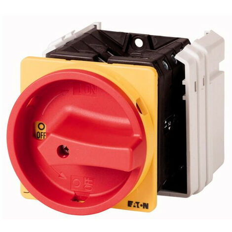 Inter. général 6 pôle 100 A 90° verrouillable en position 0 encastré 000096383 EATON T5-3-8342/EA/SVB