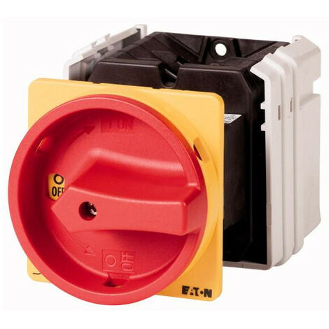 Inter. général 6 pôle 63A 90° verrouillable encastré fixation arrière 000092300 EATON T5B-3-8342/V/SVB