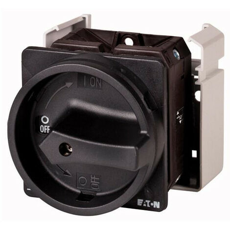 Inter. général 8 pôle 100 A 90° verrouillable en position 0 encastré 000095960 EATON T5-4-8344/EA/SVB-SW