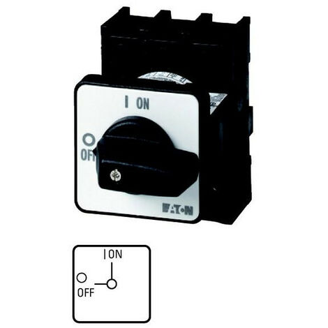 Inter général +coffret 3p +1F+1O 63A poignée rouge-jaune 000207340 EATON P3-63/I3/SVB/HI11