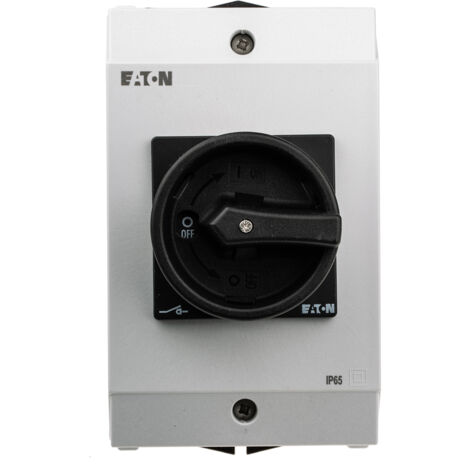 Inter général +coffret 3p 25A poignée noire verrouillable 000227861 EATON P1-25/I2H/SVB-SW