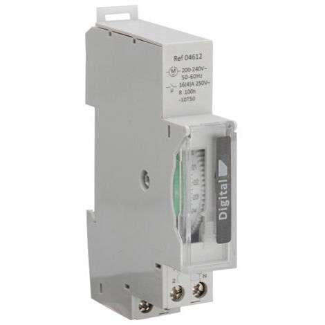 Inter Horaire 16A 24h 1mod. - Digital electric 04612