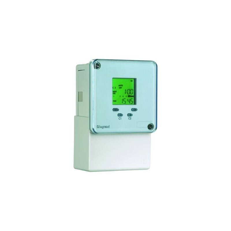 Legrand - Inter horaire programmable digital 72x72mm à programme journalier et hebdomadaire 230V - 1 sortie - 049680