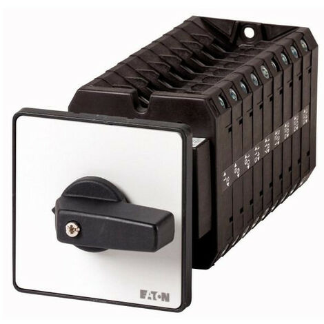 Inter. Marche-Arrêt 18 pôle 100 A 90 ° encastré avec fixation arrière 000094490 EATON T5-9-8354/Z