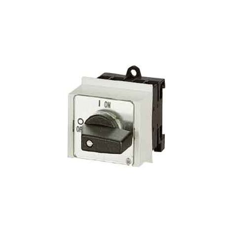 Inter. Marche-Arrêt tripolaire 20 A 90° encastré en tableau modulaire 000031758 EATON T0-2-1/IVS