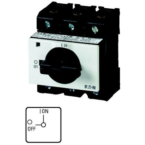 Inter. Marche-Arrêt tripolaire 63 A verrouillable encastré IVS 000041099 EATON P3-63/IVS