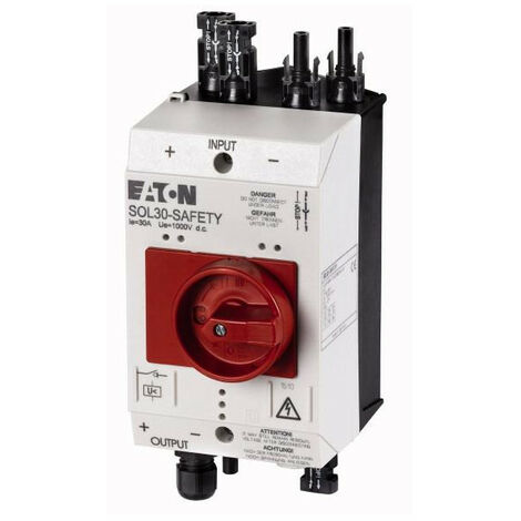 Inter pompiers 30A MV UA 230V50Hz 000144123 EATON SOL30-SAFETY/2MV-U(230V50HZ)