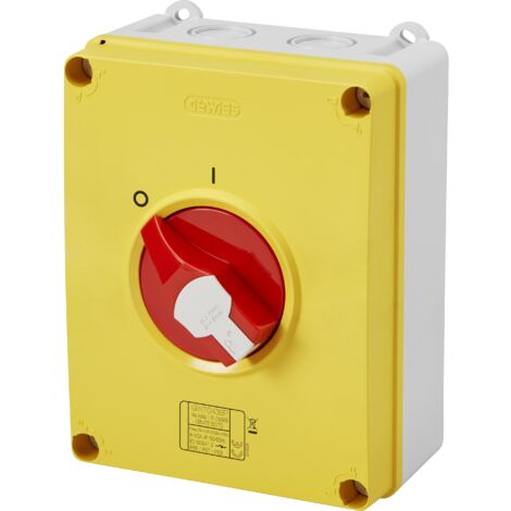 INTER-SECT. HP PLAST. 63A 3P URGENCE GEWISS GW70437P