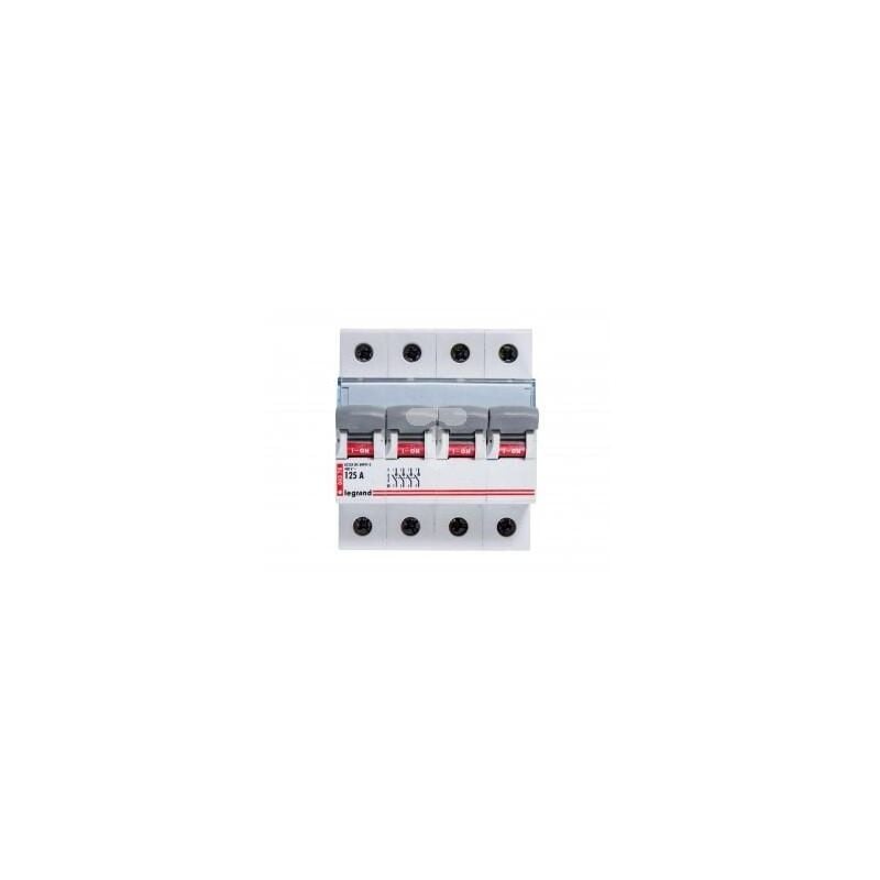 Interrupteur-sectionneur DX³-IS 4 Pôles 400V 125A 4 modules Legrand 406490