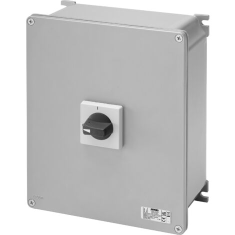 INTER-SECTIONNEUR MÉTAL 100A 6P COMMANDE GEWISS GW70707M