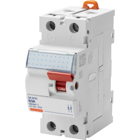 INTER-SECTIONNEUR MOD. ACC. 2P 40A GEWISS GW96182
