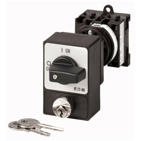 Inter. tripolaire 20A verrouillage SVA à acc. encastré fix. arrière 000050978 EATON T0-2-1/Z/SVA(A)