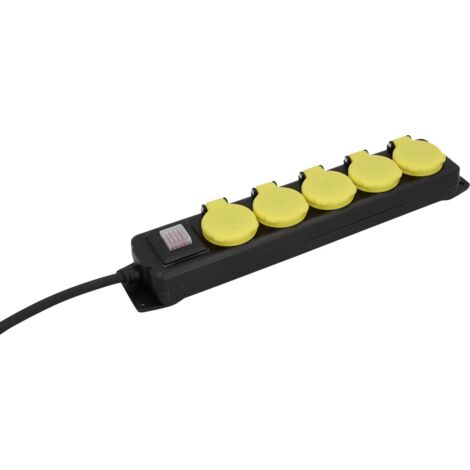 Inter-Union UNITEC Schuko-Steckdosenleiste 5-fach, IP44