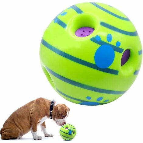 Interactive Dog Toy, Fun Giggle Sounds Ball Puppies Training Playing Safe Funny Sound Talking Babble Ball