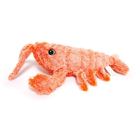 Interactive Electronic Fish Toy for Cats - Soft Electric Toy, Rechargeable Catnip Bag - Washable Plush, 3 Speeds, USB Cable - Stimulating Hunting Game for Kittens