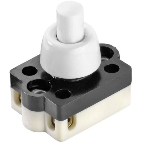 interBär 3076-001.01 3076-001.01 Interruttore serie di pressione 250 V/AC 2 A 1 x Off / On Permanente 1 pz.