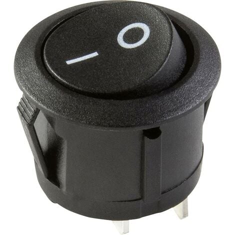 interBär 3630-006.22 Interrupteur à bascule 3630-006.22 250 V/AC 6.5 A 1 x Off/On à accrochage 1 pc(s) W687841