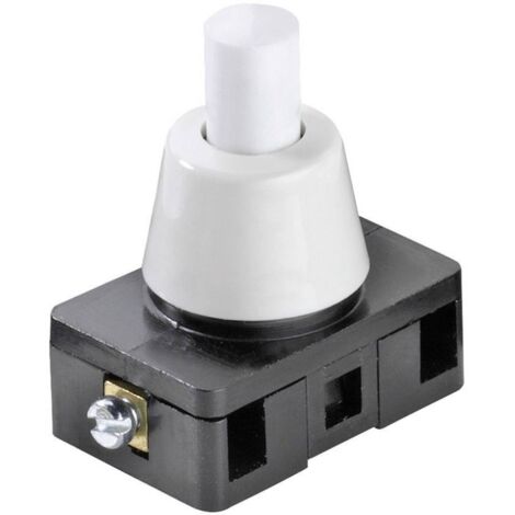 interBär 8001-007.01 8001-007.01 Interuttore a pressione 250 V/AC 6 A 1 x On / Off Permanente (L x L x A) 27 x 16 x 29.