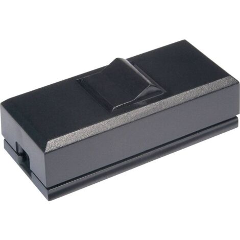 interBär 8075-004.01 Interruttore a filo passante Nero 1 x Off / On 2 A 1 pz.