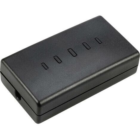 interBär 8122-004.01 LED-Schnurdimmer  Schwarz Aus/Ein  Schaltleistung (min.) 4 W Schaltleistung (ma