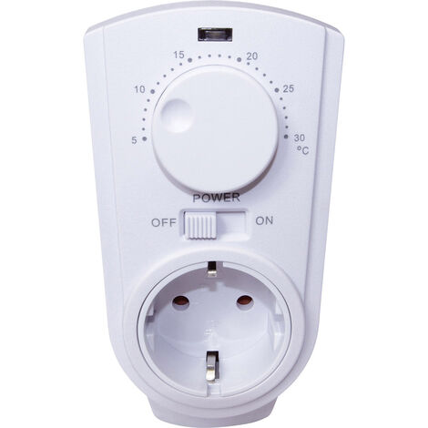 interBär 8141-008.01  Raumthermostat Zwischenstecker   1 St.