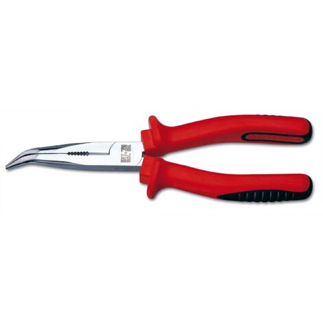 Intercable 1104200 Pinza a Becchi Mezzotondi Piegati