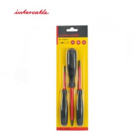 INTERCABLE 1399003 - Set Tre Giraviti A Croce PH FUTUR II Blisterato