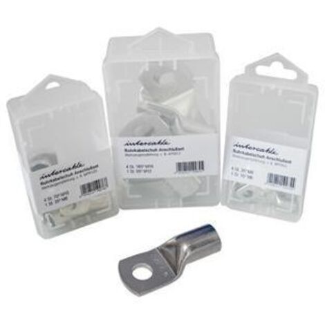 Intercable 182180 ICR106SB10 Rohrkabelschuh  180 ° M6 10.00 mm²  10 St.