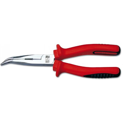 Intercable pinza becco curvo piegato testa arrotondata 160mm 1104160