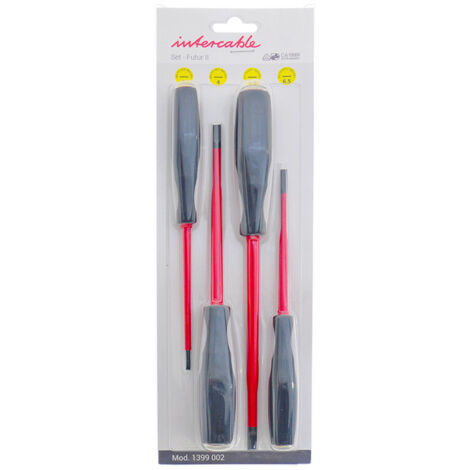 Intercable Set VDE-Schraubendreher FUTUR II - Schlitz/Kreuz 1399002