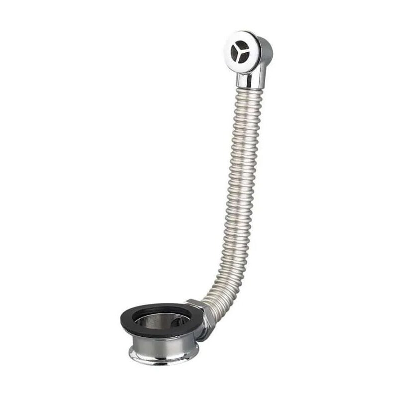 Intercalaire de bonde diamètre 26 mm pour épaisseur diamètre cuve 4 à 19 mm en laiton chromé