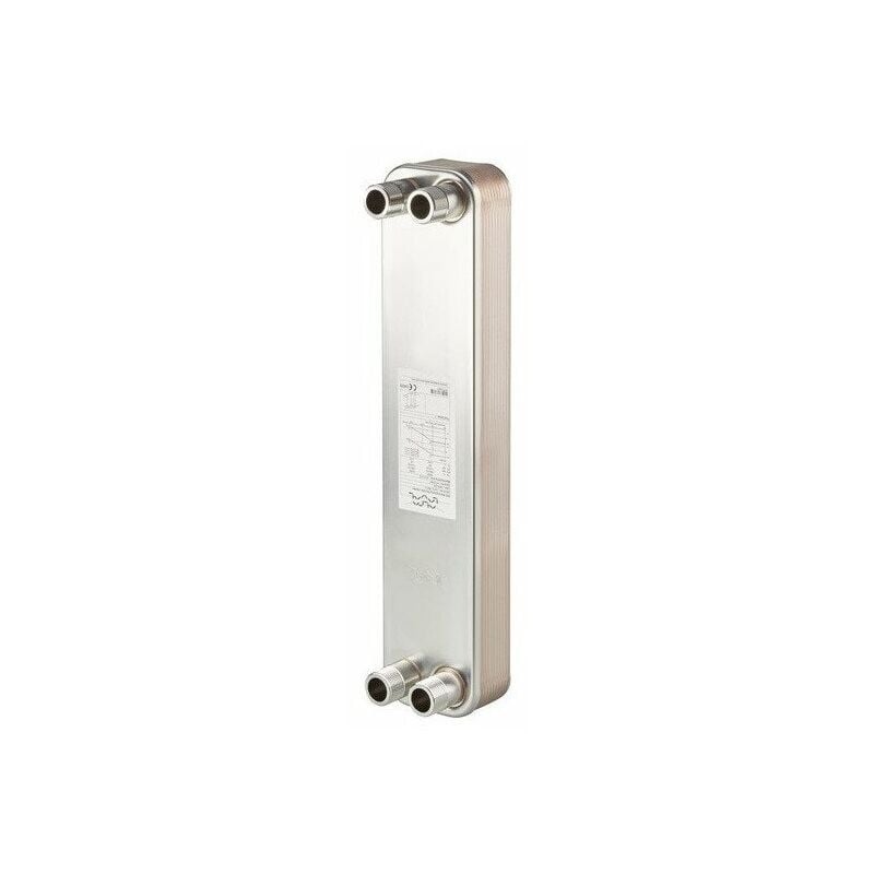 

Oventrop - INTERCAMBIADOR DE 20 PLACAS 40 Kw, SIN DISPOSITIVO DE CONEXIÓN.