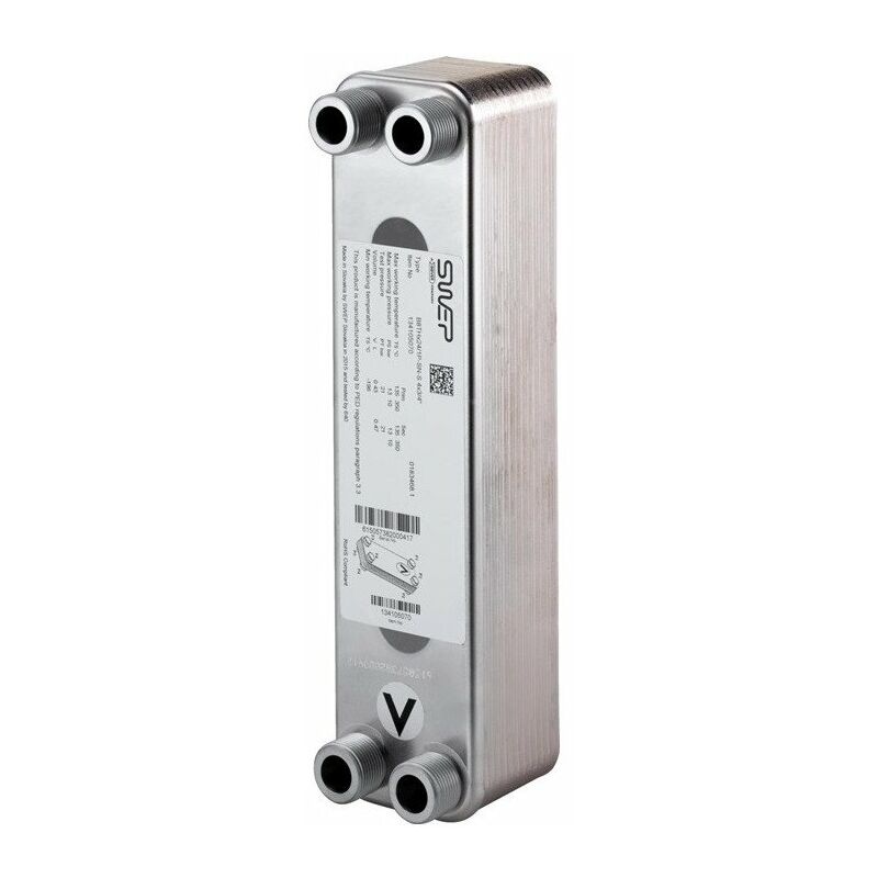 

Oventrop - INTERCAMBIADOR DE PLACAS PARA REGUDIS W-HTF, 15 l / min, WELD Ni