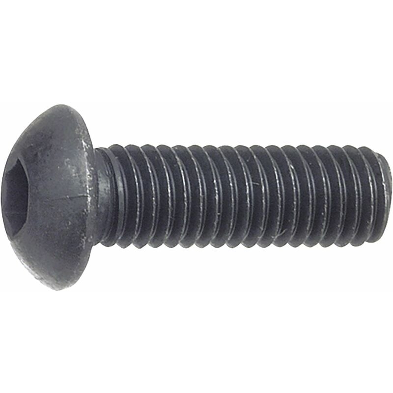 Image of ISO7380-1 010.9 m 5x 6 blank Linsenschraube mit Innensechskant