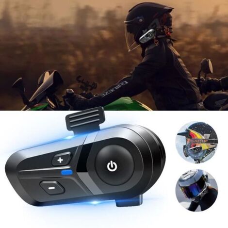 INTERCOM - KIT COMMUNICATION kit bluetooth casque moto-intercom moto Bluetooth 53 intercom moto-Étanche IPX67