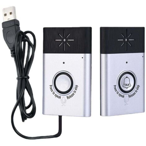 Intercomunicador bidireccional  con altavoz integrado, sistema de control de acceso, hasta 6 meses de tiempo en espera